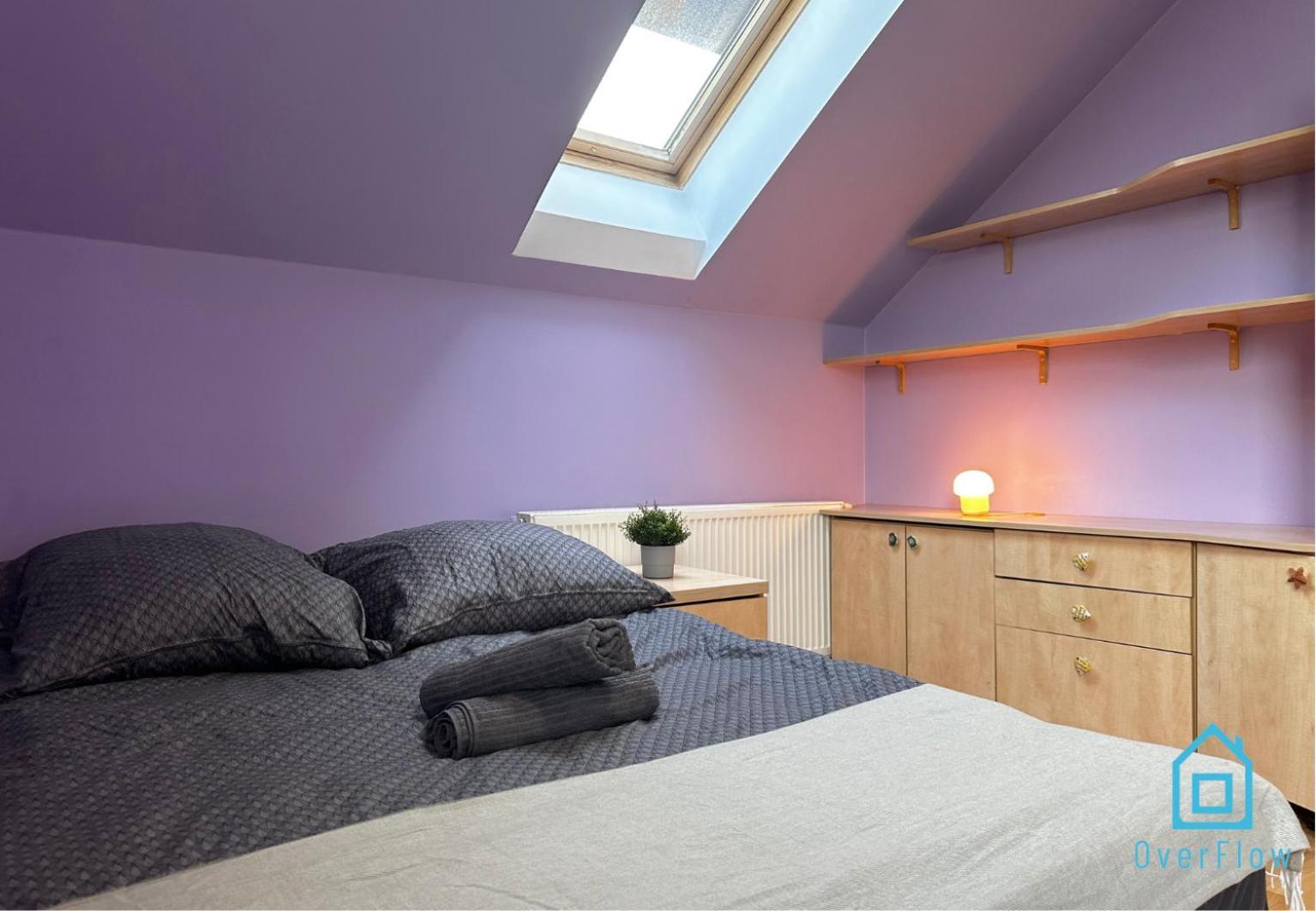 Purple Room - Charming Place, 15 Minutes To Gdansk Old Town & 5 Minutes To Seaside Eksteriør bilde